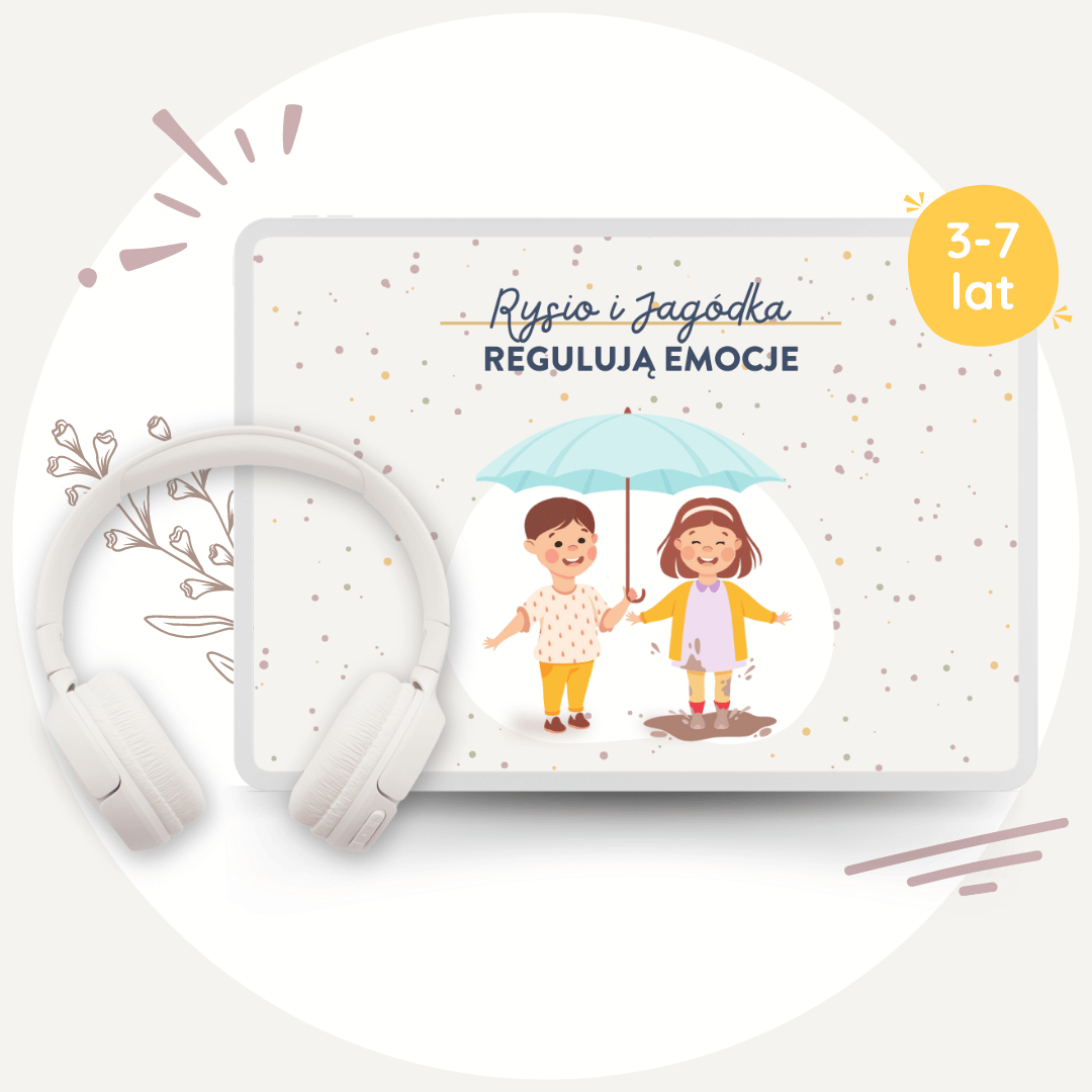 Audiobook Rysio i Jagódka regulują emocje